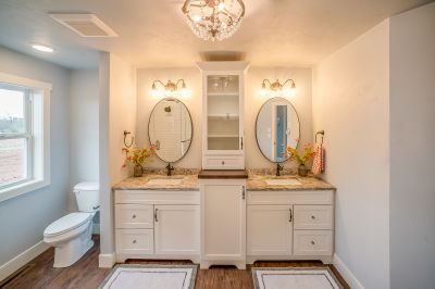 Bright Vanity Spaces